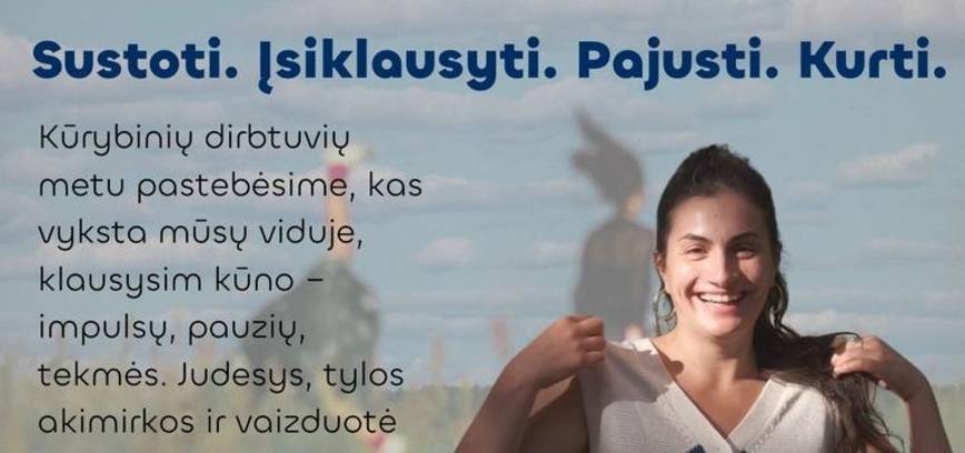Kūrybinės dirbtuvės mokiniams: „Kūnas Rašo