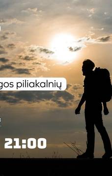 Naktinis žygis iki Varkalių - Gandingos piliakalnių.