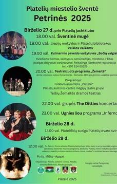 Platelių miestelio šventė „Petrinės 2025“ 