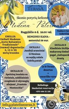 Skonio potyrių kelionė: Modena - Palermas