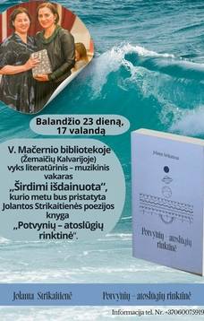 Literatūrinis - muzikinis vakaras Žemaičių Kalvarijoje