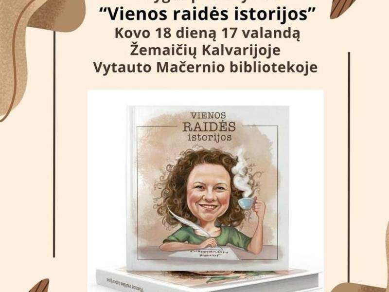 Jūratės Norvaišienės knygos „Vienos raidės istorijos“ pristatymas