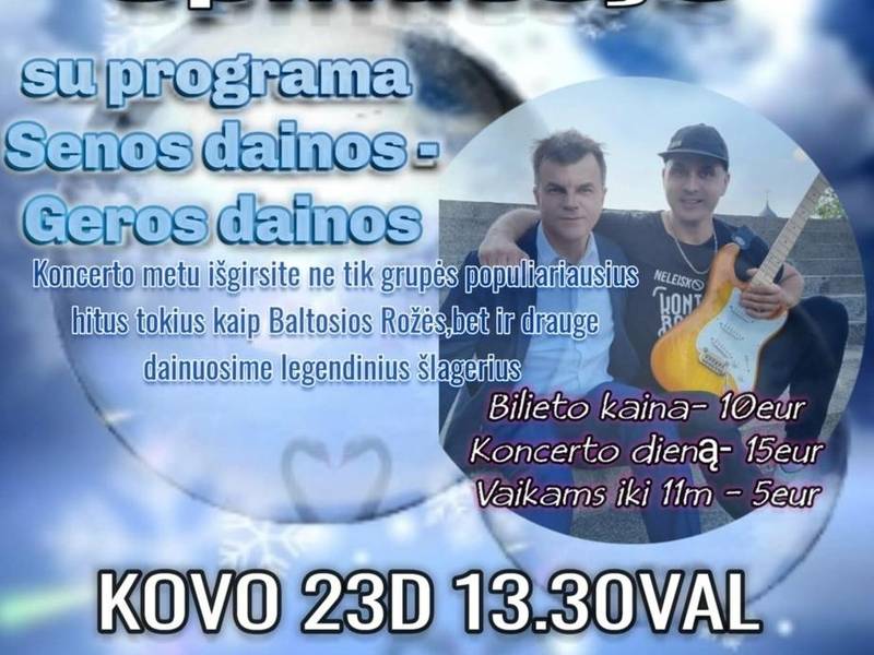 Grupės „Žvaigždžių spindesys“ koncertas