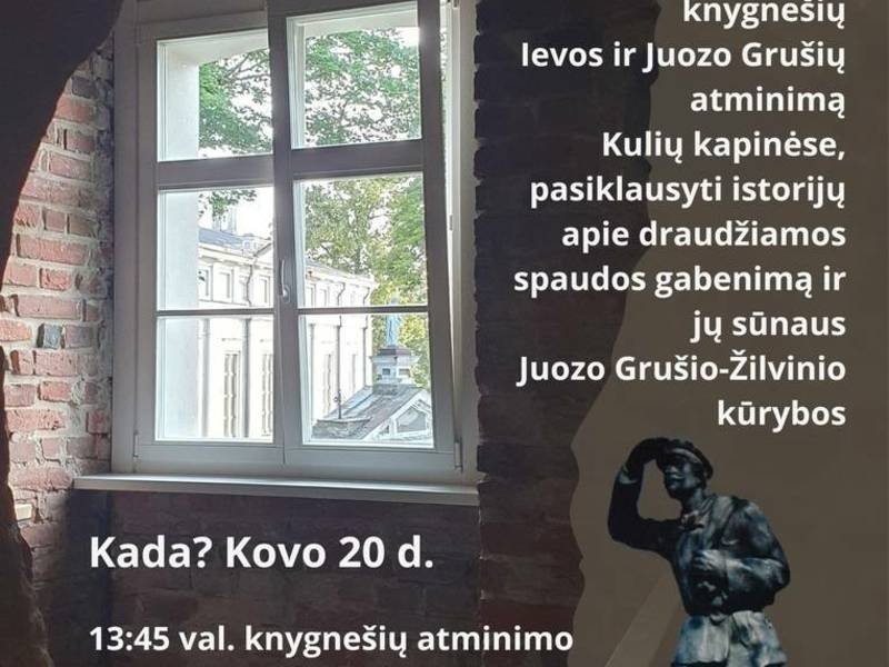 Knygnešio dienos minėjimas Kuliuose