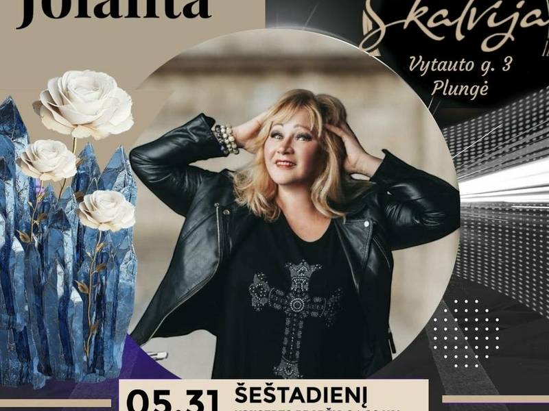 Atlikėjos Jolantos koncertas