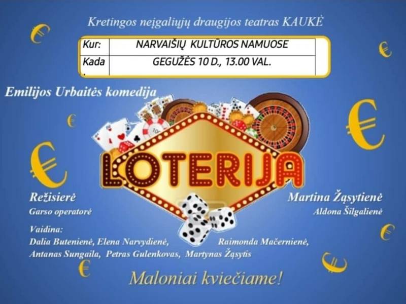 Spektaklis „Loterija“