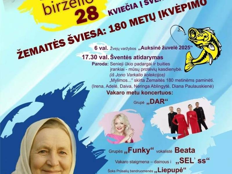 Prūsalių kaimo šventė  „Žemaitės šviesa: 180 metų įkvėpimo“ 