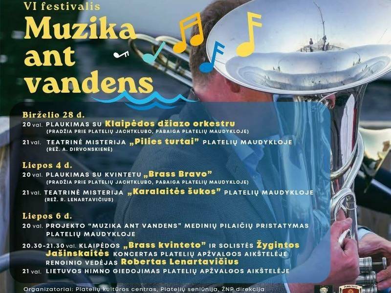 VI festivalis „Muzika ant vandens“ 