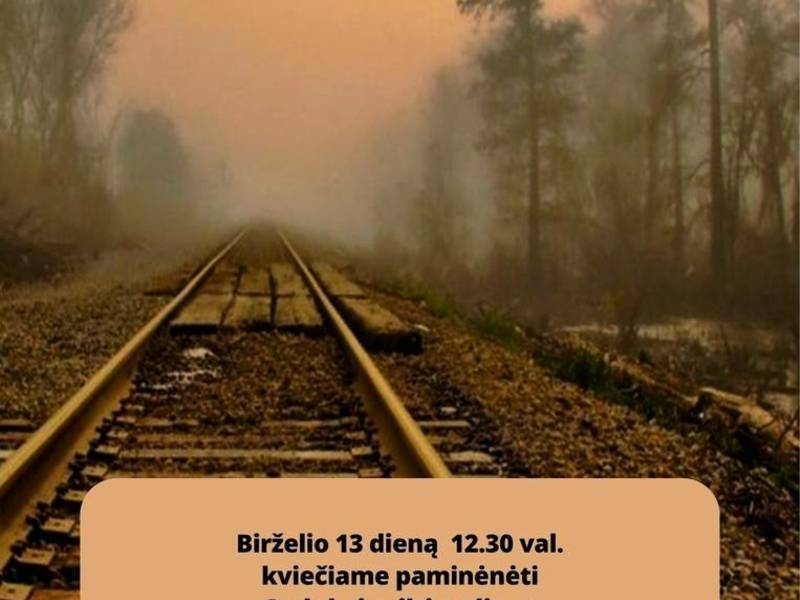 Gedulo ir vilties dienos minėjimas