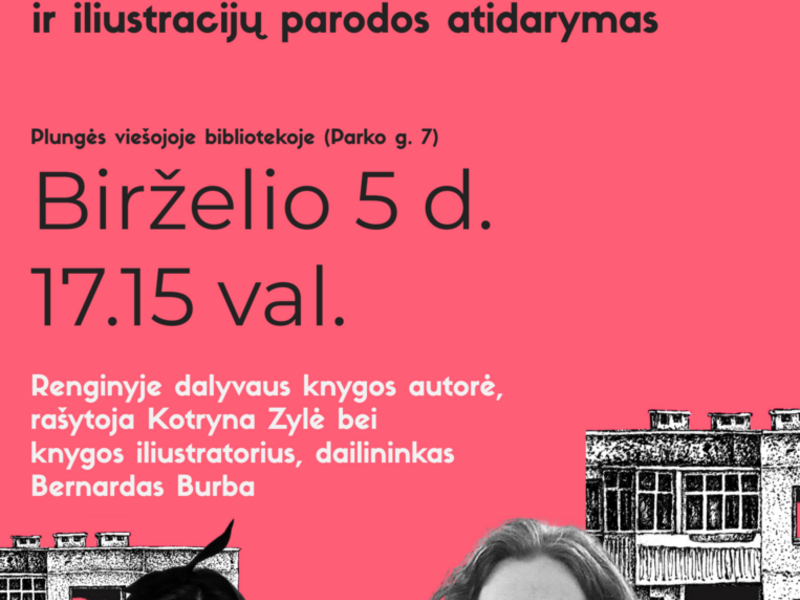 Rašytojos Kotrynos Zylės romano „Mylimi kaulai“ pristatymas ir iliustracijų parodos atidarymas