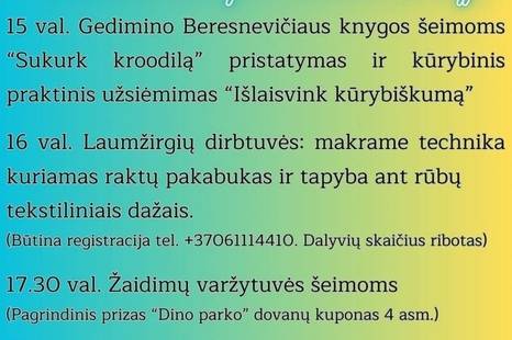 Vasaros palydėtuvės - šeimų šventė „Laumžirgis“ Kuliuose