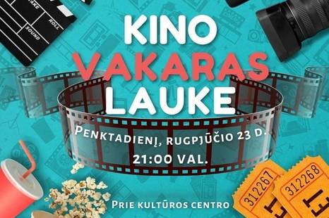 Lauko kino vakaras Kuliuose