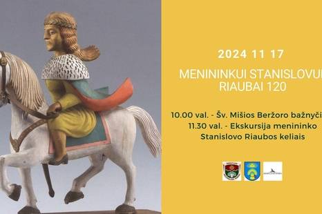 Menininkui Stanislovui Riaubai - 120