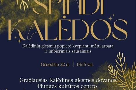 Kalėdinių giesmių popietė „Spindi Kalėdos“