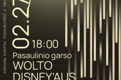 Festivalio „Solo fortepijonui FORTE 2025“ koncertas: pasaulinio garso WOLTO DISNEY‘AUS POPULIARIAUSIŲ FILMŲ MUZIKA